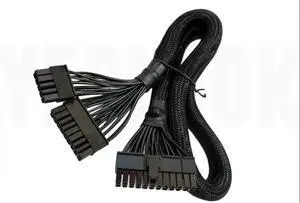 18+10pin to 24Pin ATX Power Cable for Seasonic KM3 Series X-750 X-850 SS-1050XP3 M12II Evo Series 520 620 650 750 850 Snow Silent 750 1050 FOCUS PLUS Gold Modular Power, Sleeved Net 60CM 18AWG 18+10pin to 24Pin ATX Power Cable for Seasonic KM3 Series X-750 X-850 SS-1050XP3 M12II Evo Series 520 620 650 750 850 Snow Silent 750 1050 FOCUS PLUS Gold Modular Power, Sleeved Net 60CM 18AWG