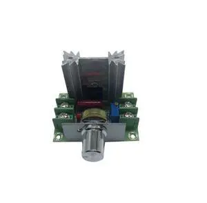 2000W Controllable Silicon Rectifier Speed Controller, Motor 220V High-power Electronic Voltage Regulation, Dimming and Temperature Control Module 2000W Controllable Silicon Rectifier Speed Controller, Motor 220V High-power Electronic Voltage Regulation, Dimming and Temperature Control Module