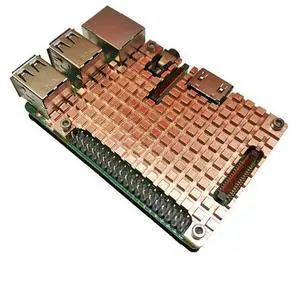 Raspberry Pi 3B3 generation pure copper heat sink box shell Raspberry Pi 3B3 generation pure copper heat sink box shell