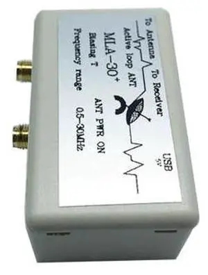 Small loop antenna 5V bias power supply Bias-T feed power supply unit SMA female connector High gain Small loop antenna 5V bias power supply Bias-T feed power supply unit SMA female connector High gain