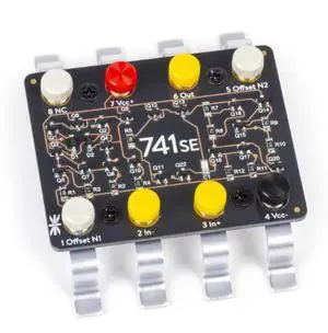 741 Learning Kit - Operational Amplifier Principle - Transistor Fabrication - Chip - Analog Circuit 741 Learning Kit - Operational Amplifier Principle - Transistor Fabrication - Chip - Analog Circuit