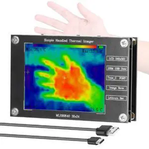 MLX90640 IR Infrared Thermal Imager - Array Temperature Measurement - Thermal Imager - Infrared Thermal Imaging - Temperature Measuring Instrument MLX90640 IR Infrared Thermal Imager - Array Temperature Measurement - Thermal Imager - Infrared Thermal Imaging - Temperature Measuring Instrument