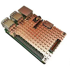 Raspberry Pi 3B3 generation pure copper heat sink box shell Raspberry Pi 3B3 generation pure copper heat sink box shell