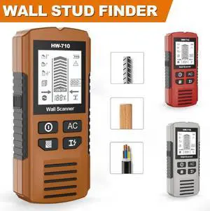 New 5-in-1 Wall Detector - Stud and Column Detector Measuring Instrument - Wall Metal Detector New 5-in-1 Wall Detector - Stud and Column Detector Measuring Instrument - Wall Metal Detector