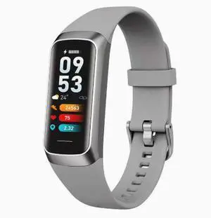 New hit product C60 - Smart Temperature Monitoring Bracelet for Blood Pressure, Heart Rate, Oxygen Level, Sleep and Physical Activity Tracking and Step Counting for Health Monitoring Silver-gray New hit product C60 - Smart Temperature Monitoring Bracelet for Blood Pressure, Heart Rate, Oxygen Level, Sleep and Physical Activity Tracking and Step Counting for Health Monitoring Silver-gray