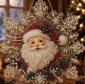 Premium Christmas Pearl Diam - 5D Diamond Painting Christmas Pendant E Premium Christmas Pearl Diam - 5D Diamond Painting Christmas Pendant E