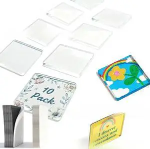 Best-selling Acrylic DIY Fridge Magnets Set--10 pieces Best-selling Acrylic DIY Fridge Magnets Set--10 pieces