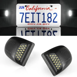 Conjunto de luz LED para matrícula, luz de etiqueta para Chevy Silverado 1500 2500 3500 1999-2013, Tahoe, Suburban, compatible con GMC Sierra, Yukon XL, se adapta a Cadillac Escalade Conjunto de luz LED para matrícula, luz de etiqueta para Chevy Silverado 1500 2500 3500 1999-2013, Tahoe, Suburban, compatible con GMC Sierra, Yukon XL, se adapta a Cadillac Escalade