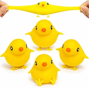 Paquete de 4 juguetes sensoriales para aliviar el estrés, juguetes de pollo kawaii para niños con autismo, TDAH, recuerdos de fiesta de cumpleaños para niños y adultos,Office stress relief Paquete de 4 juguetes sensoriales para aliviar el estrés, juguetes de pollo kawaii para niños con autismo, TDAH, recuerdos de fiesta de cumpleaños para niños y adultos,Office stress relief
