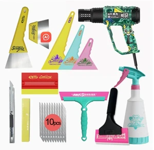 Car window film application tools, window film color-changing kits, car coating sets, film application special tools kits, film application scraper kits Car window film application tools, window film color-changing kits, car coating sets, film application special tools kits, film application scraper kits