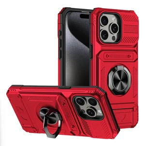 iPhone-compatible phone case with card slot - Apple, with card slot, can hold bank cards red iPhone 17 PRO iPhone-compatible phone case with card slot - Apple, with card slot, can hold bank cards red iPhone 17 PRO