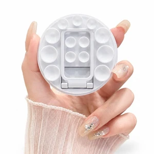 Silicone suction cup adhesive mobile phone stand, metal support frame with hardware, cross-border new model white Silicone suction cup adhesive mobile phone stand, metal support frame with hardware, cross-border new model white