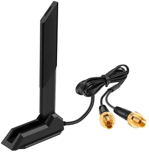 WiFi 7 WiFi 6E Gaming Motherboard EZ-Plug Connector Antenna Only for GIGABYTE B850 X870 X870E Z890 AORUS Elite & B550 B850 Eagle Gaming Motherboard, Slinkdsco WiFi 7 WiFi 6E Gaming Motherboard EZ-Plug Connector Antenna Only for GIGABYTE B850 X870 X870E Z890 AORUS Elite & B550 B850 Eagle Gaming Motherboard, Slinkdsco