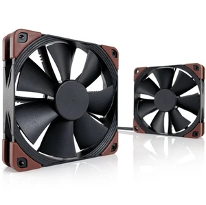 NF-F12 industrial PPC-3000 PWM 12cm fan with temperature control, black color NF-F12 industrial PPC-3000 PWM 12cm fan with temperature control, black color