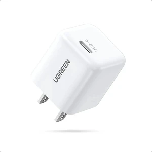 UGREEN Mini 20W USB C Charger - PD Fast Charger Block USB-C Power Adapter Compatible for iPhone 13/13 Mini/13 Pro/13 Pro Max/12/11, Galaxy, Pixel 4/3, iPad Mini/Pro, Airpods Pro, and More UGREEN Mini 20W USB C Charger - PD Fast Charger Block USB-C Power Adapter Compatible for iPhone 13/13 Mini/13 Pro/13 Pro Max/12/11, Galaxy, Pixel 4/3, iPad Mini/Pro, Airpods Pro, and More