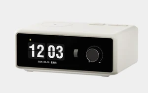 Desktop creative wireless charging Bluetooth speaker with high-definition display, lyrics and clock functions, multi-functional Desktop creative wireless charging Bluetooth speaker with high-definition display, lyrics and clock functions, multi-functional
