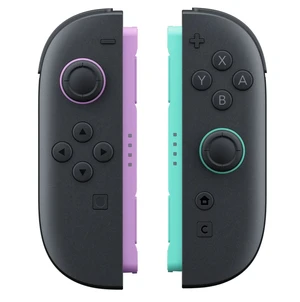 Switch2 controller joycon2 - Left and right controllers with NFC mouse function, wireless Bluetooth gaming controller NS2 Purple and green Switch2 controller joycon2 - Left and right controllers with NFC mouse function, wireless Bluetooth gaming controller NS2 Purple and green