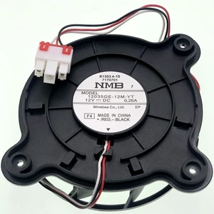12035GE-12M-YT Motor de ventilador de refrigeración para refrigerador compatible con refrigerador Samsung Haier, motor evaporador de refrigerador de 3 cables DC 12V 0.26A 3.937x3.937 in 12035GE-12M-YT Motor de ventilador de refrigeración para refrigerador compatible con refrigerador Samsung Haier, motor evaporador de refrigerador de 3 cables DC 12V 0.26A 3.937x3.937 in