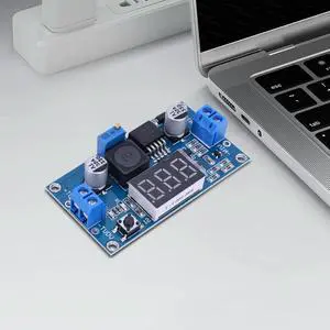LM2596 DC-DC Step-Down Module Input 25V-40V Output 1.25V-37V Electronic Voltage Stabilizer 3A Volt Transformer High Efficiency LM2596 DC-DC Step-Down Module Input 25V-40V Output 1.25V-37V Electronic Voltage Stabilizer 3A Volt Transformer High Efficiency