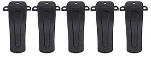 5pcs Walkie Talkie Back Belt Clip 2-Way Radio Accessories Back Clamp for Baofeng BF-666S BF-777S BF-888S 5pcs Walkie Talkie Back Belt Clip 2-Way Radio Accessories Back Clamp for Baofeng BF-666S BF-777S BF-888S