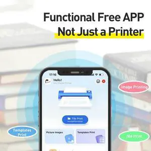 Mini Printer Thermal Paper Printer 203dpi Bluetooth-compatible 2600mAh el Memo Wrong Question Printing Mini Printer Thermal Paper Printer 203dpi Bluetooth-compatible 2600mAh el Memo Wrong Question Printing