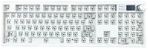GMK104 Mechanical Keyboard Kit BT5.0/2.4G /Wired Customized Keyboard Kit Hot Swap RGB Backlit VIA with Display Screen GMK104 Mechanical Keyboard Kit BT5.0/2.4G /Wired Customized Keyboard Kit Hot Swap RGB Backlit VIA with Display Screen