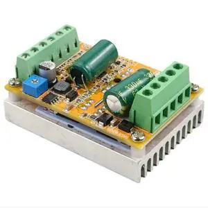 BLDC Three-Phase DC Brushless Motor Controller 300W DC6.5V-50V PWM Signal Input No Hall Motor Drive Control Module BLDC Three-Phase DC Brushless Motor Controller 300W DC6.5V-50V PWM Signal Input No Hall Motor Drive Control Module