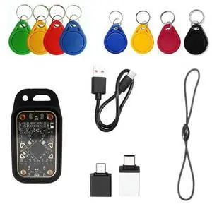 Chameleon V3.0 Acrylic RFID Chip Reader+ 8PCS UID/CUID Keychain 125Khz 13.56Mhz ID IC Card Tag Copyer Copier Chameleon V3.0 Acrylic RFID Chip Reader+ 8PCS UID/CUID Keychain 125Khz 13.56Mhz ID IC Card Tag Copyer Copier