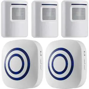PIR Infrared Sensor PIR Sensor Alarm Door Bell Welcome Device EU Plug PIR Infrared Sensor PIR Sensor Alarm Door Bell Welcome Device EU Plug