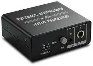 Mini Microphone Anti-Howling Feedback Suppressor Lossless ligent Audio Processor Mic Anti-Howling Frequency Shifter Mini Microphone Anti-Howling Feedback Suppressor Lossless ligent Audio Processor Mic Anti-Howling Frequency Shifter