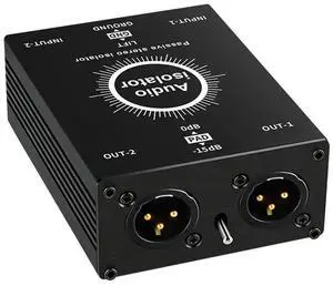Audio Isolator Microphone Filte XLR 6.5, Mixer Live Broadcast Mixer Microphone Common Ground Filte Audio Isolator Microphone Filte XLR 6.5, Mixer Live Broadcast Mixer Microphone Common Ground Filte