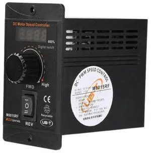 DC12-60V 15A Digital Display PWM Motor Speed Controller 20kHz High Power DC Motor Governor Forward Reverse Electronic Regulator DC12-60V 15A Digital Display PWM Motor Speed Controller 20kHz High Power DC Motor Governor Forward Reverse Electronic Regulator
