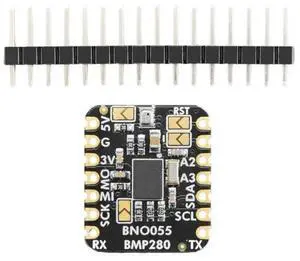 QT Py 9-DOF IMU Sensor Board BNO055 + BMP280 BFF Add-On For DIY Projects QT Py 9-DOF IMU Sensor Board BNO055 + BMP280 BFF Add-On For DIY Projects