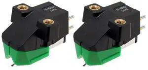 Dual Moving Magnet Turntable Cartridge Replacement AT-VM95E 2PCS Stereo Stylus Components Dual Moving Magnet Turntable Cartridge Replacement AT-VM95E 2PCS Stereo Stylus Components