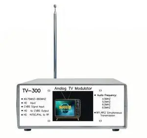 EU Plug Analog Video Converter TV300:2-Channel Analog TV Audio/Video Transmitter EU Plug Analog Video Converter TV300:2-Channel Analog TV Audio/Video Transmitter