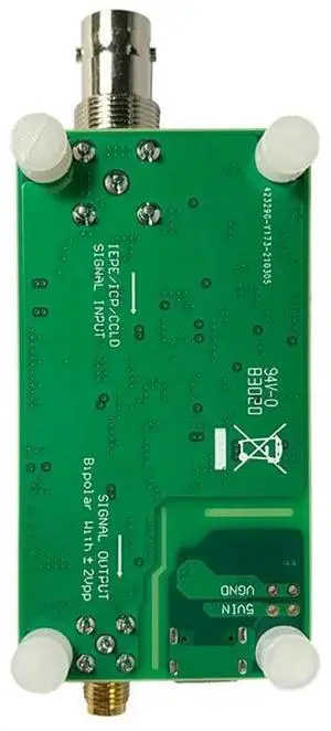 IEPE Interface Conversion Module 4mA Constant Current Source Adapter Vibration Acceleration Sensor Interface Module 5V Power IEPE Interface Conversion Module 4mA Constant Current Source Adapter Vibration Acceleration Sensor Interface Module 5V Power