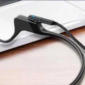 USB C/For iOS To Magnetic Adapter 90 Degree Bending Bone Conduction Headphones Charger Adapter for AfterShokz Aeropex S800 S803 USB C/For iOS To Magnetic Adapter 90 Degree Bending Bone Conduction Headphones Charger Adapter for AfterShokz Aeropex S800 S803