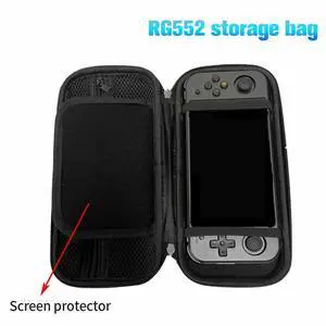 EVA Game Console Bag Shockproof Bag for RG552 Video Game Console Protective Organizer EVA Game Console Bag Shockproof Bag for RG552 Video Game Console Protective Organizer