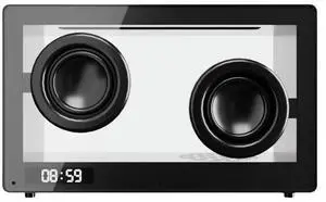 Transparent Speakers Support TF Card Bluetooth-Compatible Speaker HIFI Soundbar LED Atmosphere Light Transparent Speakers Support TF Card Bluetooth-Compatible Speaker HIFI Soundbar LED Atmosphere Light