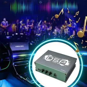 Audio Digital Sound Processor Support APP Control DSP Car Equalizer 6-Channel Output Navigation Sound Enhancement Effect Audio Digital Sound Processor Support APP Control DSP Car Equalizer 6-Channel Output Navigation Sound Enhancement Effect