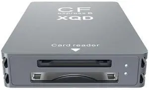 10Gbps CFexpress XQD SD Cards Reader 3-in-1 CFexpress Type B Card Readers Adapter for Professional Filmmakers Content Creators 10Gbps CFexpress XQD SD Cards Reader 3-in-1 CFexpress Type B Card Readers Adapter for Professional Filmmakers Content Creators