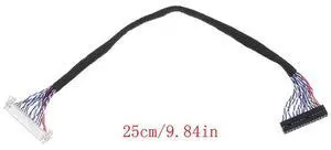 LVDS Cable D8 FIX-30P-D8 FIX 30 Double Pins LCD Display Panel Screen Controller LVDS Cable D8 FIX-30P-D8 FIX 30 Double Pins LCD Display Panel Screen Controller