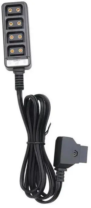 D-Tap Male To 4-Port P-Tap Female Camera Power Supply Distributor DTAP Fourway Splitter D-Tap Male To 4-Port P-Tap Female Camera Power Supply Distributor DTAP Fourway Splitter