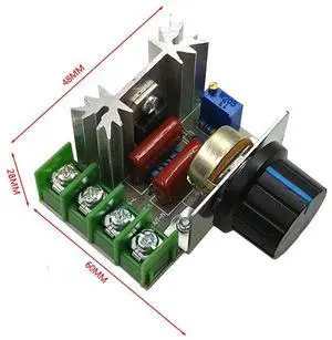 2000W SCR Voltage Regulator Speed Controller Thermostat Voltage Regulator Module 2000W SCR Voltage Regulator Speed Controller Thermostat Voltage Regulator Module