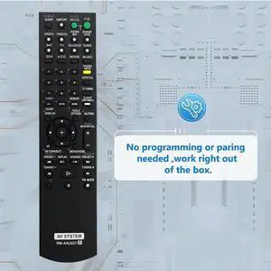 Replace RM-AAU027 Remote For Home Theatre System RM-AAU021 HTSS2300/C STRDG520 HT7200DH HT-DDW5500 STR-KM5500 Replace RM-AAU027 Remote For Home Theatre System RM-AAU021 HTSS2300/C STRDG520 HT7200DH HT-DDW5500 STR-KM5500
