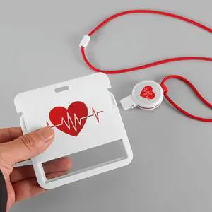 Id Cards Holder Retractable Badge Holder Lanyard Creative Pattern for Nurses Doctors Work Name Cards Badge Reel Id Cards Holder Retractable Badge Holder Lanyard Creative Pattern for Nurses Doctors Work Name Cards Badge Reel