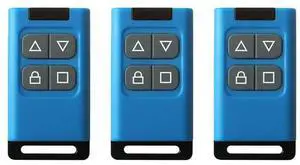 Copy Remote Control 433Mhz Clone For Electric Garage Door Opener 50 Meter Range Controller Duplicator Blue Copy Remote Control 433Mhz Clone For Electric Garage Door Opener 50 Meter Range Controller Duplicator Blue