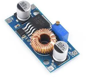 75W High Power 5-32V to 0.8V-24V Buck Power Board XL4005 DC-DC Converter Voltage Adjustable Step-down 5A Power Supply Module 75W High Power 5-32V to 0.8V-24V Buck Power Board XL4005 DC-DC Converter Voltage Adjustable Step-down 5A Power Supply Module