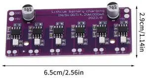 Charging Module PCB Circuit Board Charger Array 5V Input For 4.2V Lithium Electric Accessories Charging Module PCB Circuit Board Charger Array 5V Input For 4.2V Lithium Electric Accessories