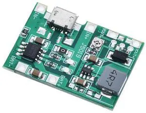 Adjustable DC-DC Step Up Boost Module 3.7V 4.2V Lithium Charger Board TP4056 DIY Kit Parts Adjustable DC-DC Step Up Boost Module 3.7V 4.2V Lithium Charger Board TP4056 DIY Kit Parts